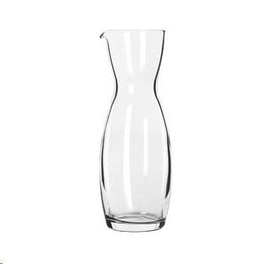 Libbey Glass Equipment 1 Doz Libbey 10.75 Oz Glass Wine Carafe with 6 Oz & 9 Oz Pour Line 12 /Case