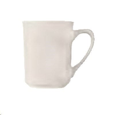 Libbey Glass Tabletop & Serving Dozen / Porcelain World Tableware 840-125-002 8 1/2 oz Porcelain Mug with Rolled Edge, Bright White | Denson CFE