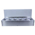 Magnum Bar Supplies Each Magnum MAG7946 Condiment Server 6 Pint Insulated Stainless Steel Body Plastic Top | Denson CFE