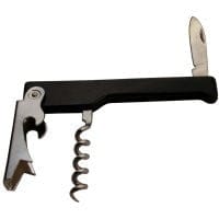 Magnum Bar Supplies Each Magnum MAG7957 Corkscrew Waiter's Black Handle | Denson CFE