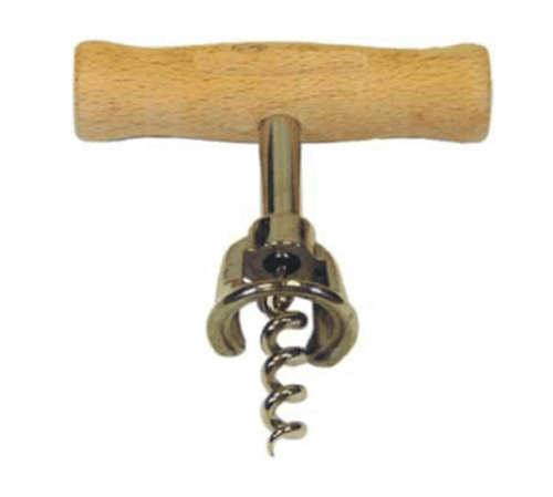 Magnum Bar Supplies Magnum 7922 Corkscrew Nickel Plated Steel Screw And Bell Wooden Handle | Denson CFE