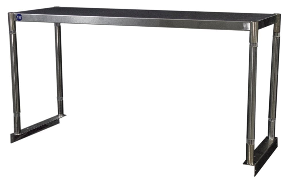 Magnum Commercial Work Tables and Stations EA Magnum MA-OS-S-36 Overshelf Single 36 | Denson CFE