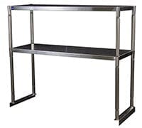 Magnum Commercial Work Tables and Stations Each Magnum MA-OS-D-36 Overshelf Double 36 | Denson CFE
