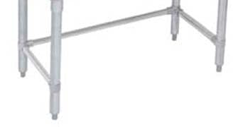 Magnum Commercial Work Tables and Stations Each Magnum MAWT-3B-2436 3 Sided Brace For Open Base Work Table 24 Inch X 36 Inch | Denson CFE