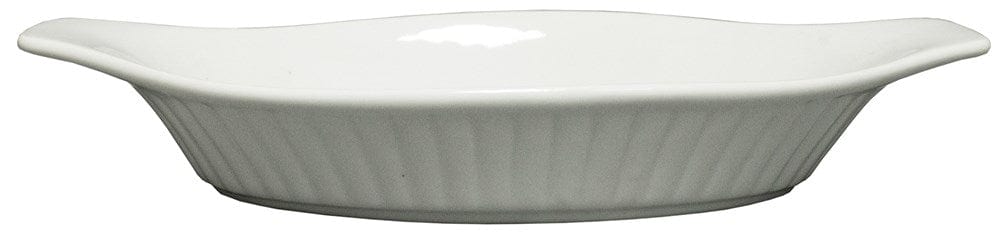 Magnum Dinnerware Each Magnum ? Lasagna Dish 15oz, White Ceramic ? MAG4015
