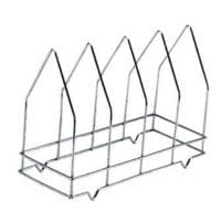 Magnum Pizza Supplies Each Magnum MAG6490 Rack For Wire Pizza Screens 14.5" X 6" X 10.25" - Chrome Plated | Denson CFE