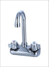 Magnum Plumbing Each Magnum MA-FC-W4-3G Faucet 4 Inch Centre Wall Mount 3.5 Inch Gooseneck | Denson CFE