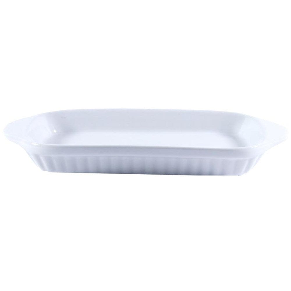 Magnum Smallwares EA Magnum MAG4030 Baking Dish 8.5X4X1 Rectangular Ceramic | Denson CFE