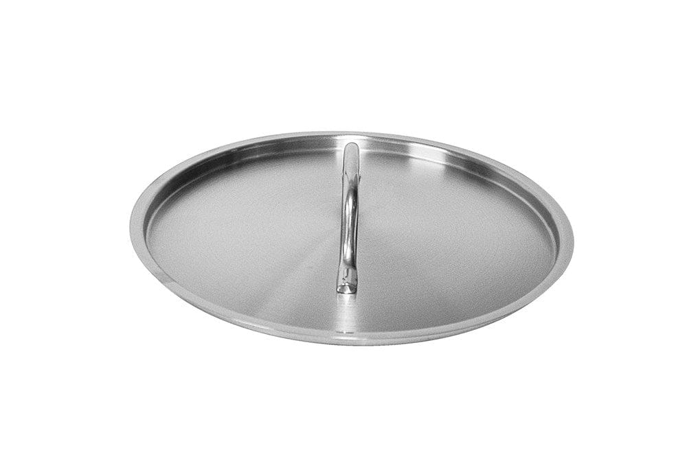 Magnum Smallwares Each Magnum MAC1250TSS Cover Stainless Steel Twelve Point Five Inch Diameter | Denson CFE