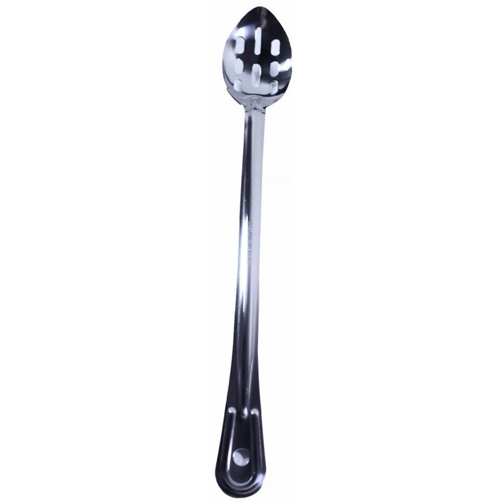 Magnum Smallwares Each Magnum MAG3338 Spoon Bast Slotted 18 Inch Stainless Steel 1.5 Millimeter | Denson CFE