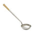 Magnum Smallwares Each Magnum MAG5006 Chinese Ladle 6 Ounce Wooden Handle 18-8 Stainless Steel | Denson CFE