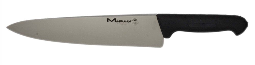 Magnum Smallwares Each Magnum MAGKN0210 Chef Knife 10 Inch Straight Santoprene Handle | Denson CFE