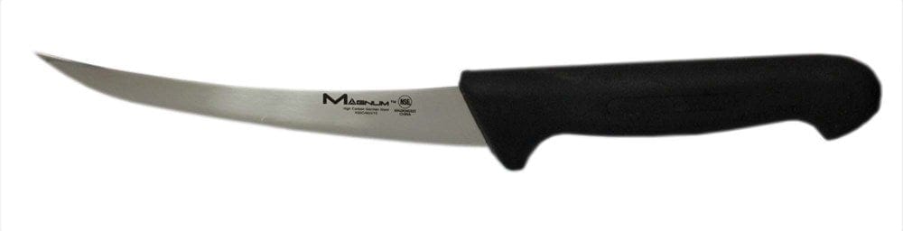 Magnum Smallwares Each Magnum MAGKN0320 Boning Knife 6 Inch Curve Straight Santoprene | Denson CFE