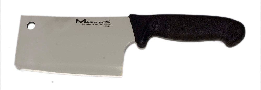 Magnum Smallwares Each Magnum Magkn0500 Meat Cleaver 6 Inch Straight Edge Pp Handle | Denson CFE