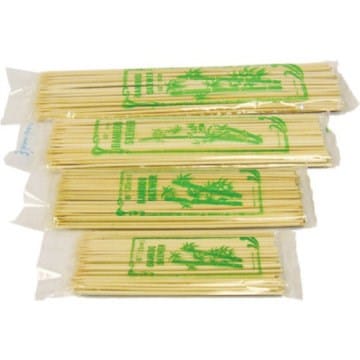 Magnum Smallwares PK Magnum MAG9508 Skewers 8 Inch Bamboo 100 Pack | Denson CFE