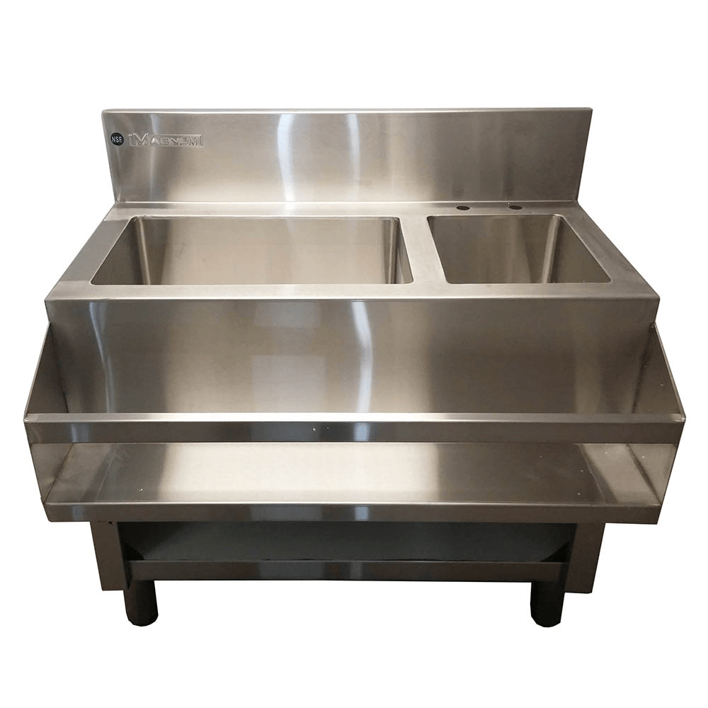 Magnum Stainless Steel Sink Each Magnum MA-CMU-48 Cocktail Mix Unit 48 Inch With Hand Sink | Denson CFE