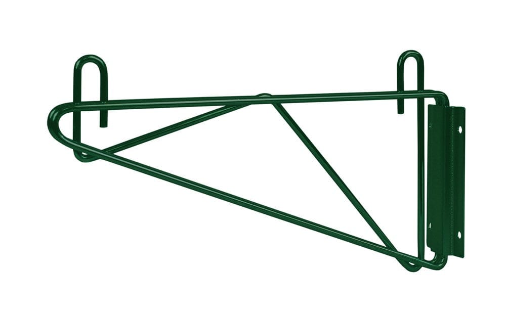Magnum Storage & Transport EA / Green Magnum MWB12SGN Wall Bracket 12 Inch Single Green Epoxy | Denson CFE