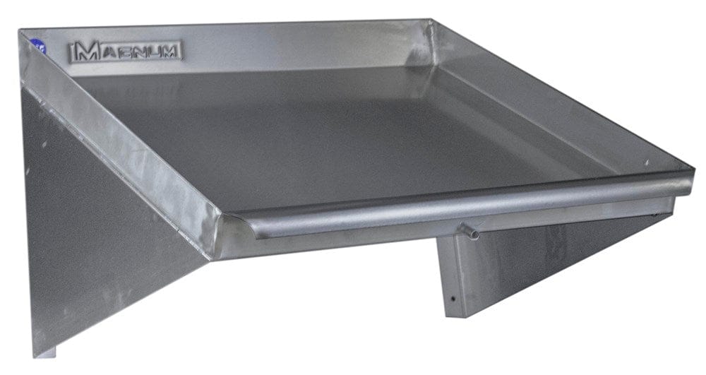 Magnum Storage & Transport EA Magnum MA-SL-21 Slanted Dish Rack Wall Shelf Single | Denson CFE