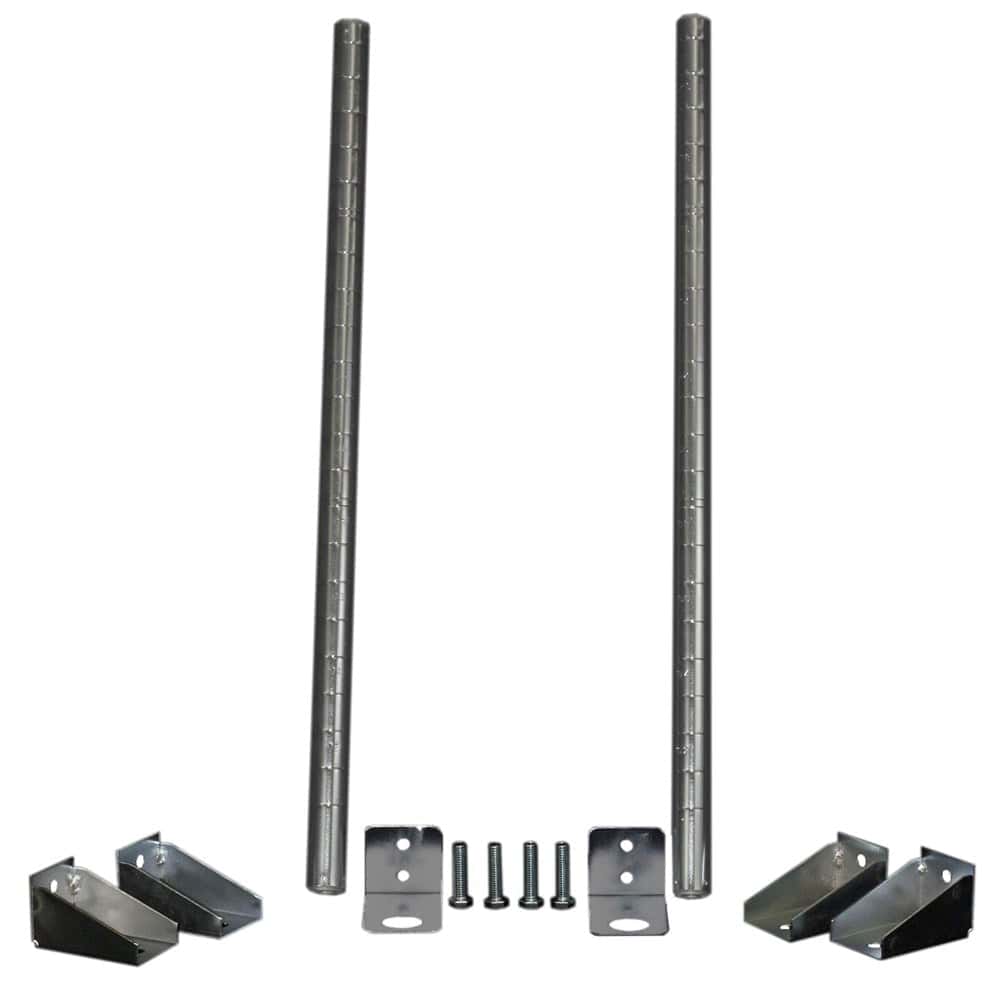 Magnum Storage & Transport EA Magnum MWPS24CH Post Kit 24 Inch Chrome | Denson CFE