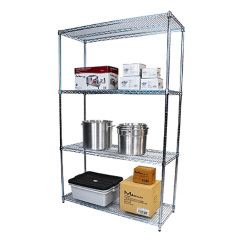 Magnum Storage & Transport Each Magnum MWSC1836 Wire Shelving - 18 Inch x 36 Inch - Chrome | Denson CFE