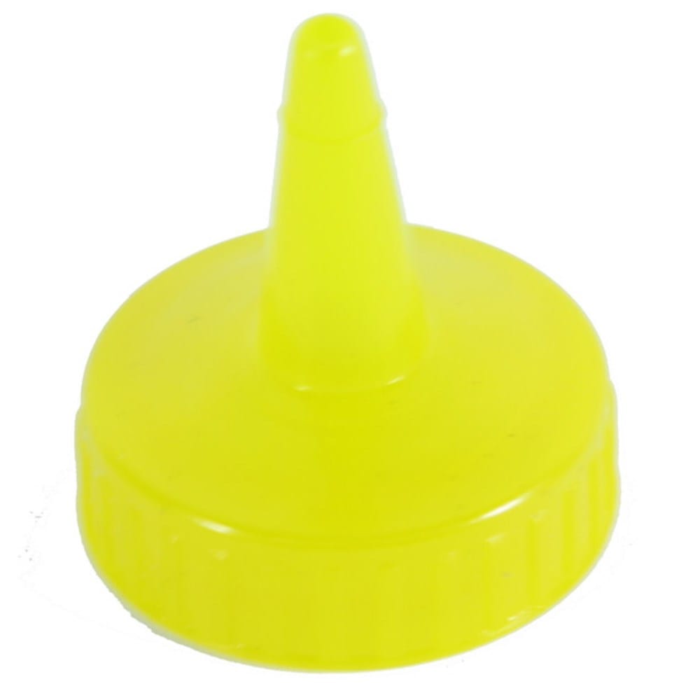 Magnum Tabletop & Serving Each Magnum MAG68281 Squeeze Bottle Replacement Lid 8-32 Ounce Yellow | Denson CFE