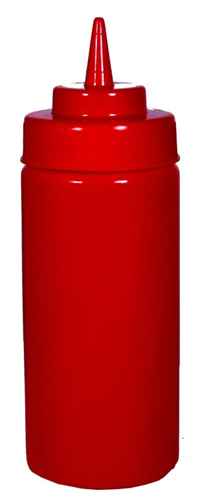 Magnum Tabletop & Serving Each Magnum MAG6908 Squeeze Bottle 16 Ounce Red With MAG6908 | Denson CFE