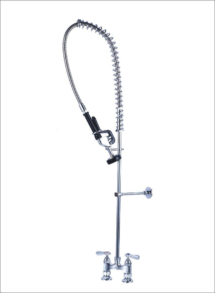 Magnum Unclassified EA Magnum MA-FC-PR-D4L Pre-Rinse 4 Inch Centre Deck Mount Faucet Lever Handle | Denson CFE