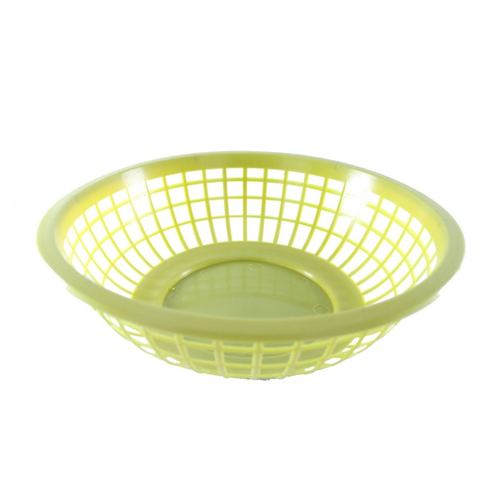 Magnum Unclassified EA / Yellow Magnum MAG80755 Basket Round Yellow 8 Inch X 2 3/8 Inch | Denson CFE