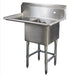 Magnum Unclassified Each Magnum MA-S1818-1-L18 Sink Single Bowl 18 Inch X 18 Inch | Denson CFE