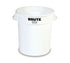 Master Distribution Services Essentials Each ProSave FG261000WHT Brute Container, 10 Gallon, Round | Denson CFE