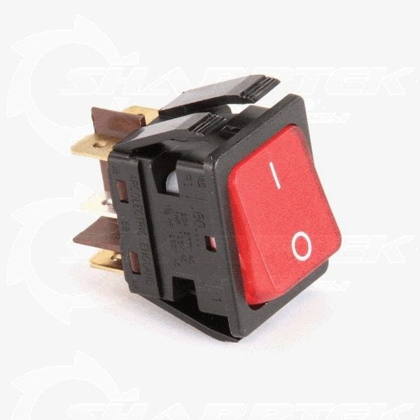 Moyer Parts Dish Washing Supplies, Parts Each Champion 0512922 Rocker Switch, DPDT On Off 110V Genuine OEM Each | Denson CFE