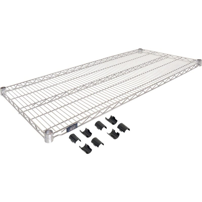 Nexel Storage & Transport Each Nexel S2154C Chrome Wire Shelf 54"W x 21"D