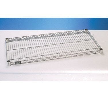 Nexel Storage & Transport Each Nexel S2460C Chrome Wire Shelf 60"W x 24"D | Denson CFE
