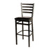 Oak Street Essentials Each Bar Stool, ladder back,