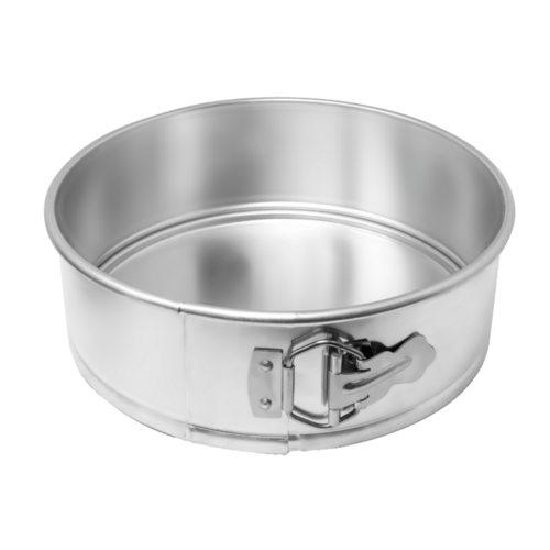 Omcan Canada Bakeware Each Omcan 8″ x 3″ Round Aluminum Springform Cake Pan (81105) | Denson CFE