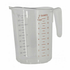 Omcan Canada Bakeware Each Omcan 80573 2 QT Clear Polycarbonate Measuring Cup | Denson CFE