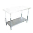 Omcan Canada Commercial Work Tables and Stations Each Omcan 22103 30 X 48 UNDERSHELF  FOR 22073  22088