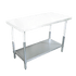 Omcan Canada Commercial Work Tables and Stations Each Omcan 22103 30″ x 48″ Undershelf for 22073 and 22088 Standard Work Tables | Denson CFE