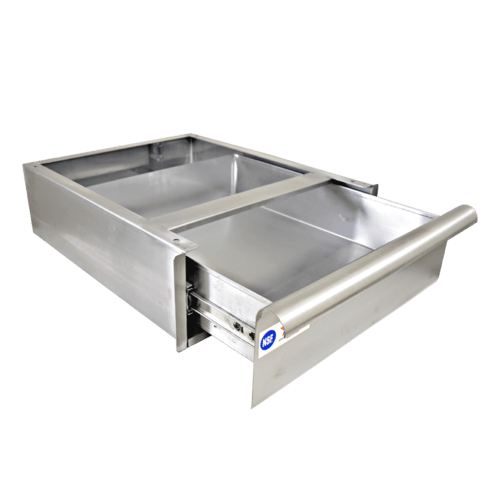 Omcan Canada Commercial Work Tables and Stations Each Omcan 24578 Stainless Steel Drawer for 24" Deep Worktables | Denson CFE
