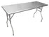 Omcan Canada Commercial Work Tables and Stations Each Omcan 41231 24″ x 72″ Stainless Steel Folding Table | Denson CFE