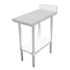 Omcan Canada Commercial Work Tables and Stations Each Omcan 46514 Equipment Filler Table - 15 x 30 in, Stainless Steel | Denson CFE