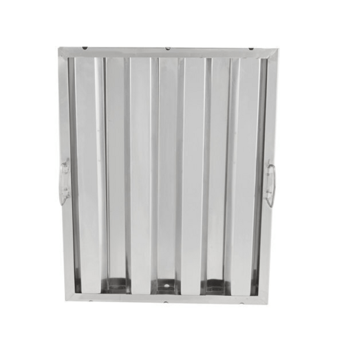 Omcan Canada Cooking Equipment Parts and Accessories Each Omcan 34837 20″(H) x 16″(W) x 2″(T) Stainless Steel Range Hood Filter | Denson CFE