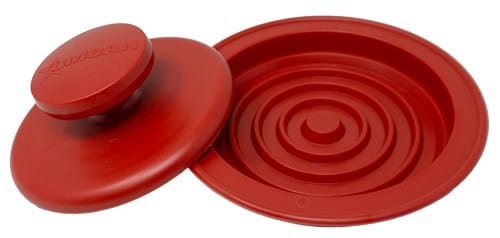Omcan Canada Countertop Equipment Each Omcan 48112 – 3.5" Red Plastic Hamburger Patty Press | Denson CFE