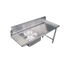 Omcan Canada Equipment Each Omcan 28487 60″ Right Side Soiled Dish Table with Sink | Denson CFE