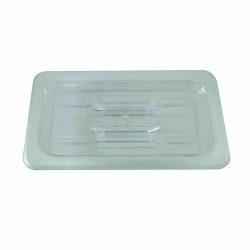 Omcan Canada Food Pans Each Omcan 80049 Food Pan Cover - Full Size, Clear Polycarbonate | Denson CFE