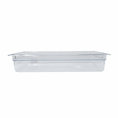 Omcan Canada Food Pans Each Omcan 80058 Full Size (GN 1/1) Polycarbonate Clear Food Pan, 4" Deep | Each