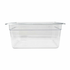 Omcan Canada Food Pans Each Omcan 80064 Half Size (GN 1/2) Polycarbonate Clear Food Pan, 6″ Deep | Denson CFE