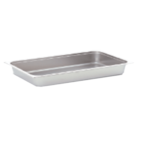 Omcan Canada Food Pans Each Omcan 80258 4" Deep Stainless Steel Solid Full Size Steam Table Pan