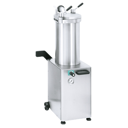 Omcan Canada Meat Processing Ea Omcan 45920 Trento 48 lb (22 kg) Hydraulic Piston Sausage Stuffer Stainless Steel – 110V, 1300W (1.75 HP) | Denson CFE