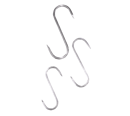 Omcan Canada Meat Processing Each Omcan 10502 7 3/4″ x 7/16″ Stainless Steel “S” Hook | Denson CFE